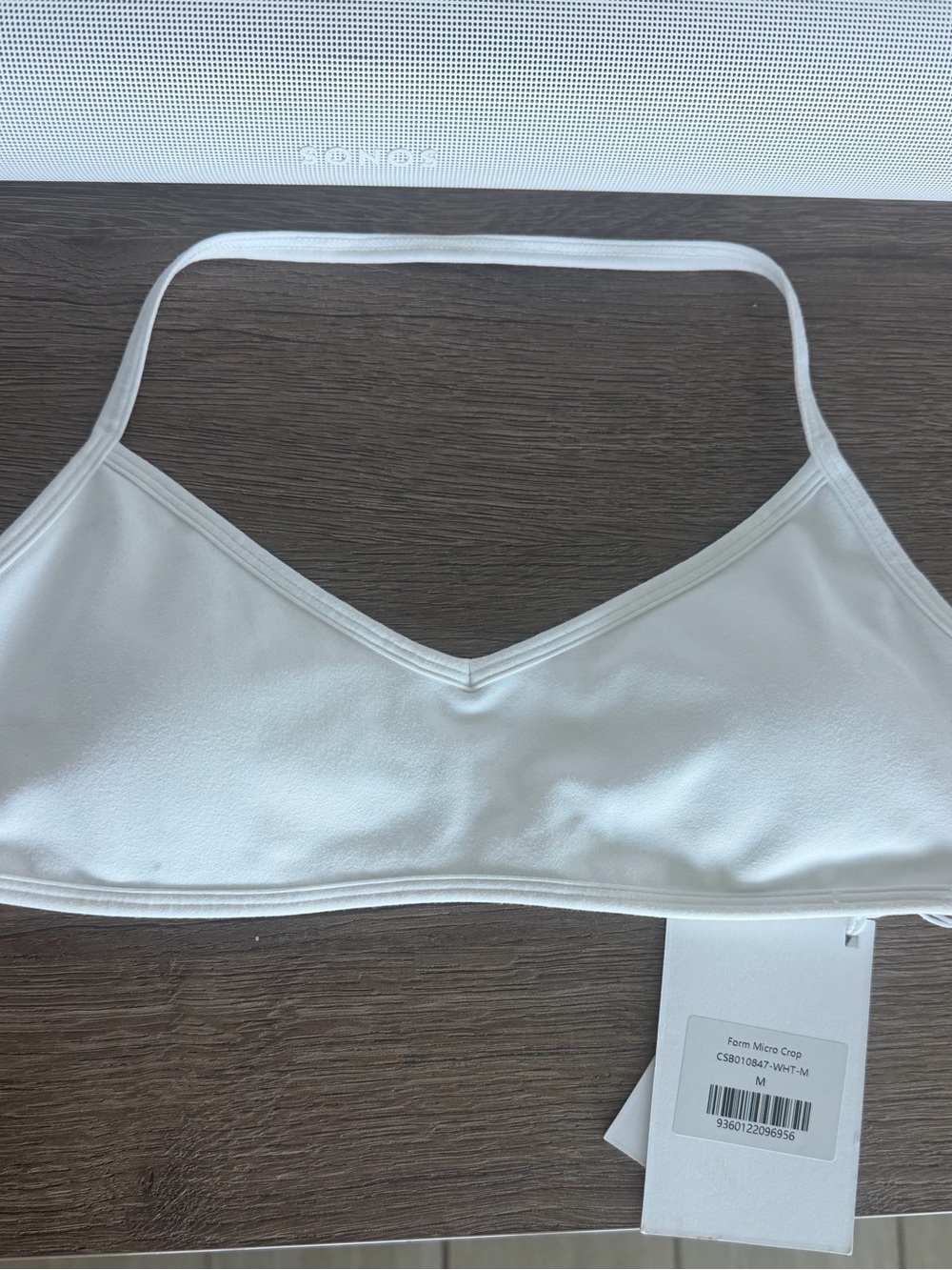 CSB Form Micro Top in White (Brand New)